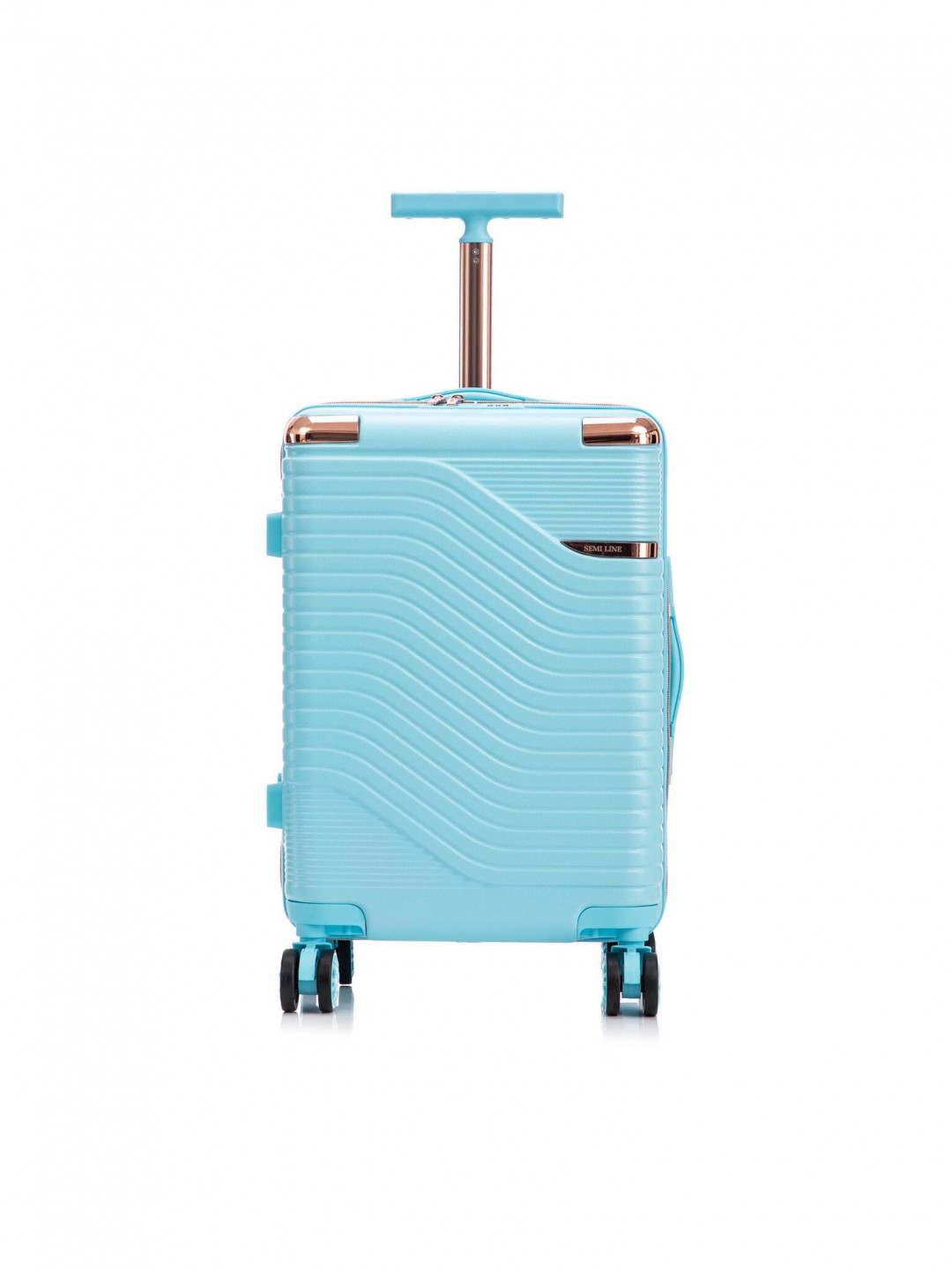 Semi Line Kabinový kufr T5811-3 Světle modrá